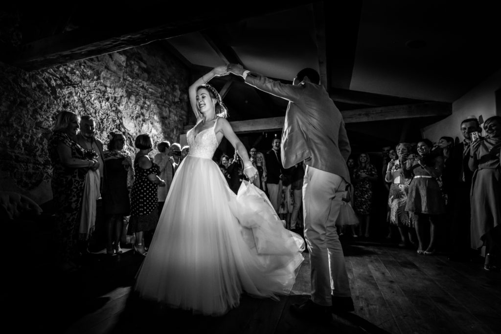 Middleton Lodge Wedding Photography - first dance