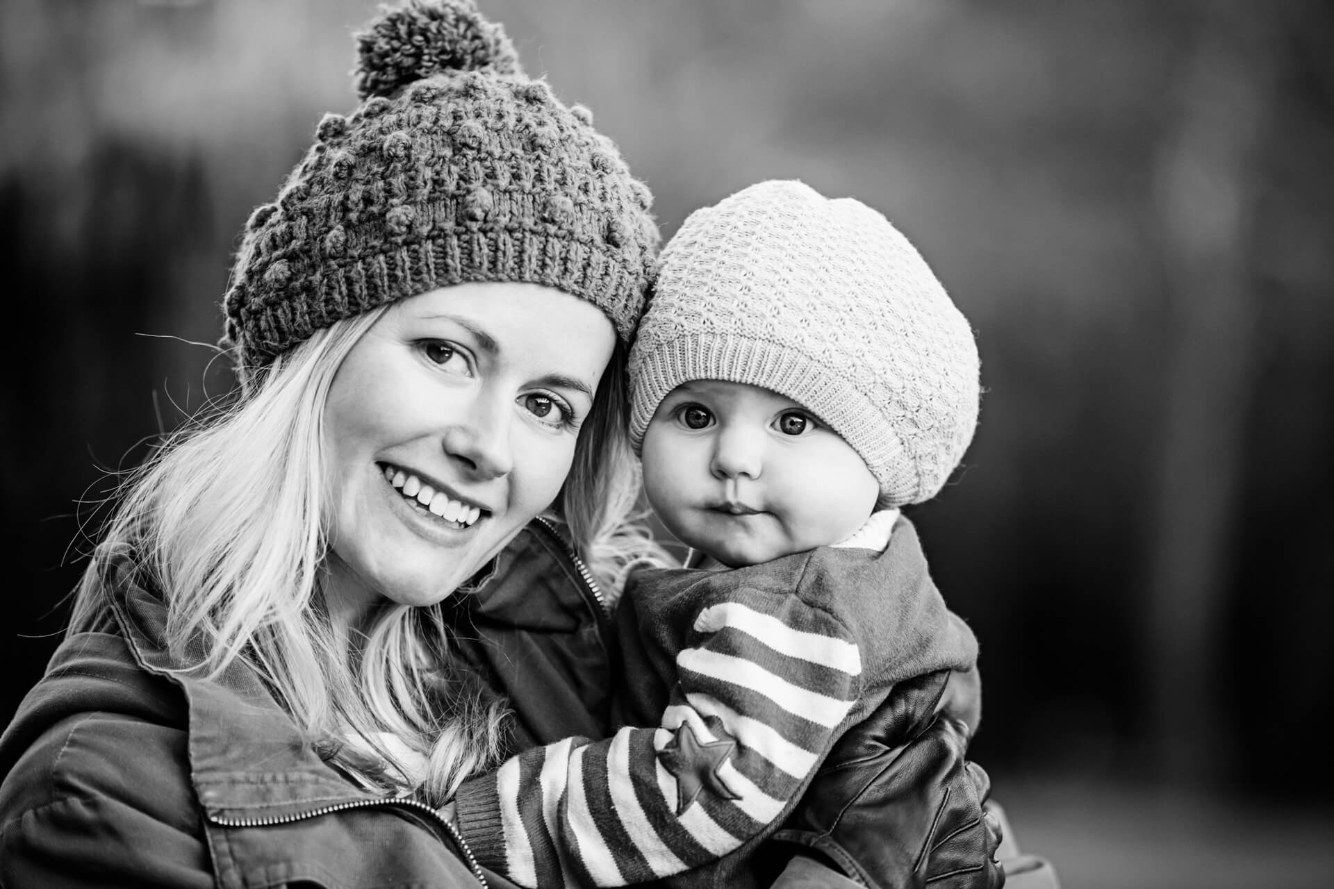 mother and baby portrait in Harrogate