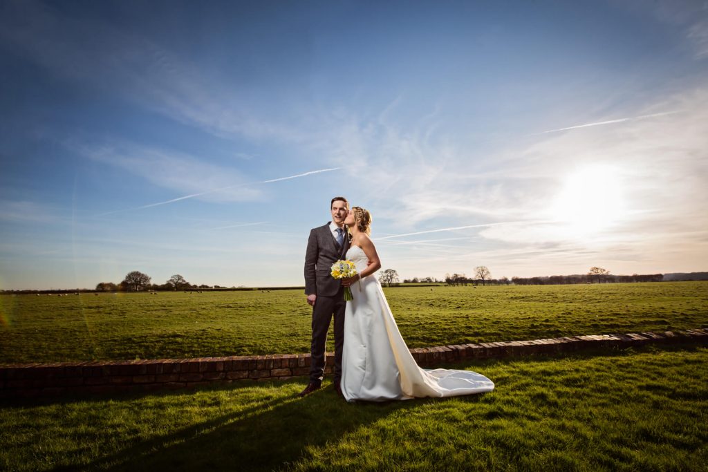 Hornington Manor Wedding Photography - couple portrait